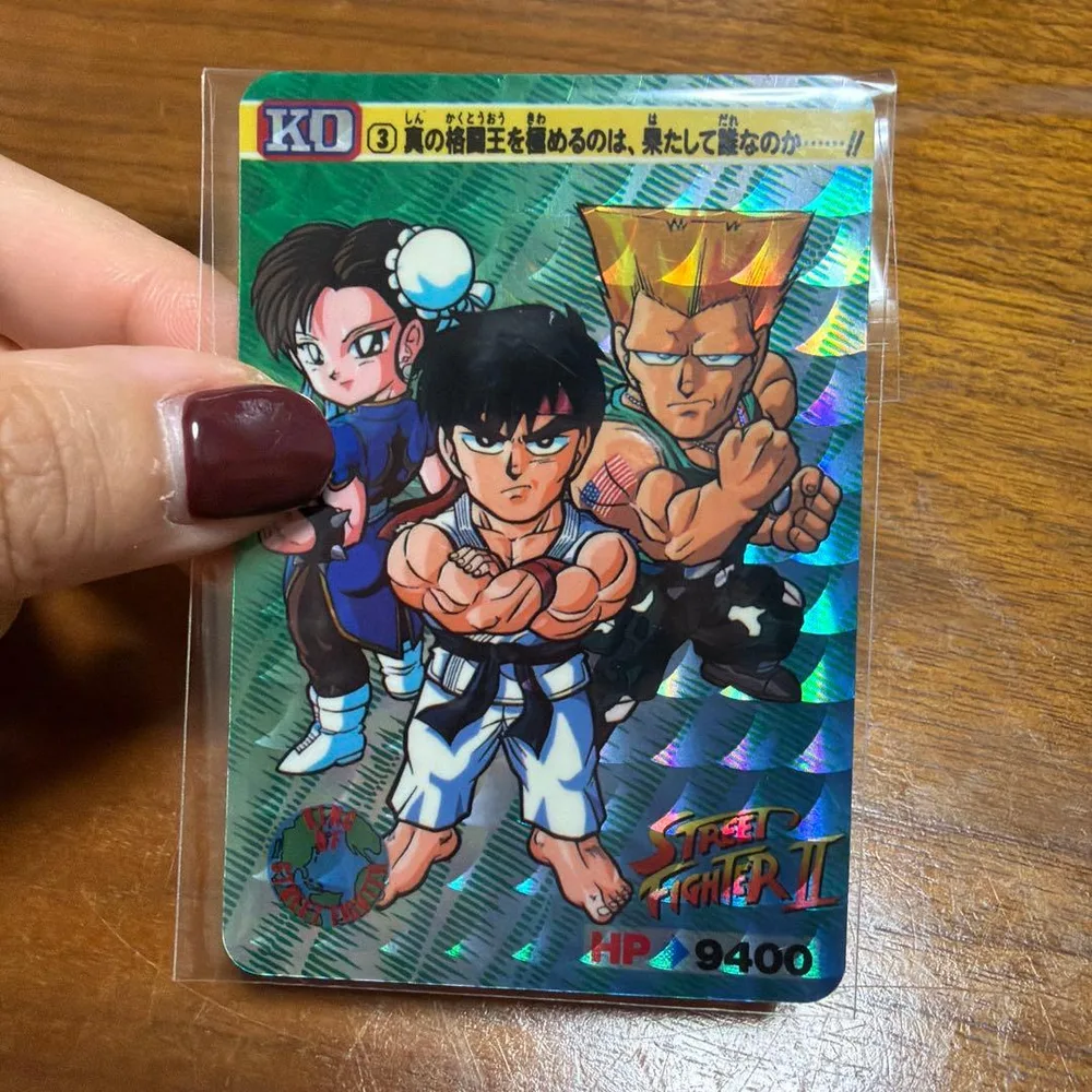 ストリートファイターII カード バンダイ