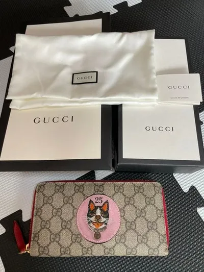 GUCCI/グッチ/長財布/犬