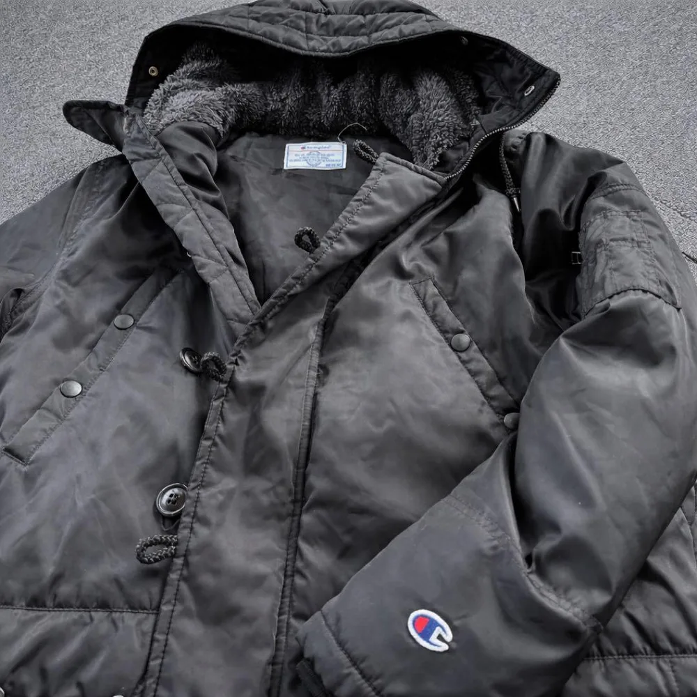 Champion Thermolite Mods Coat Back Boa Water Repellent Black M