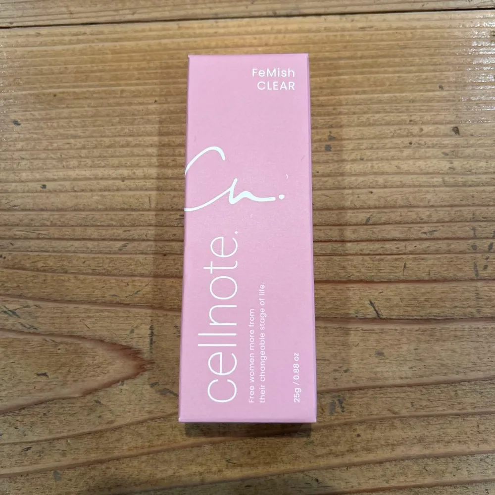 新品未使用cellnote FeMish CLEAR 25g