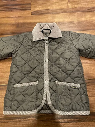 LAVENHAM 中綿コート キッズグレー 110