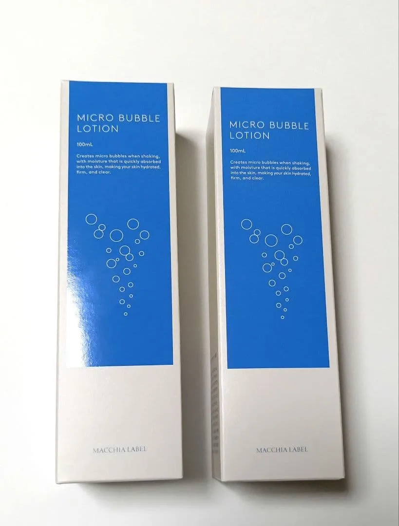 マキアレイベル 薬用マイクロバブルローション 100mL 2本セット