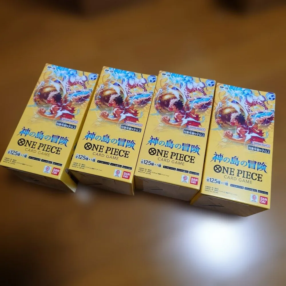 神ノ島の冒険 4box 未開封 テープ付き ワンピース