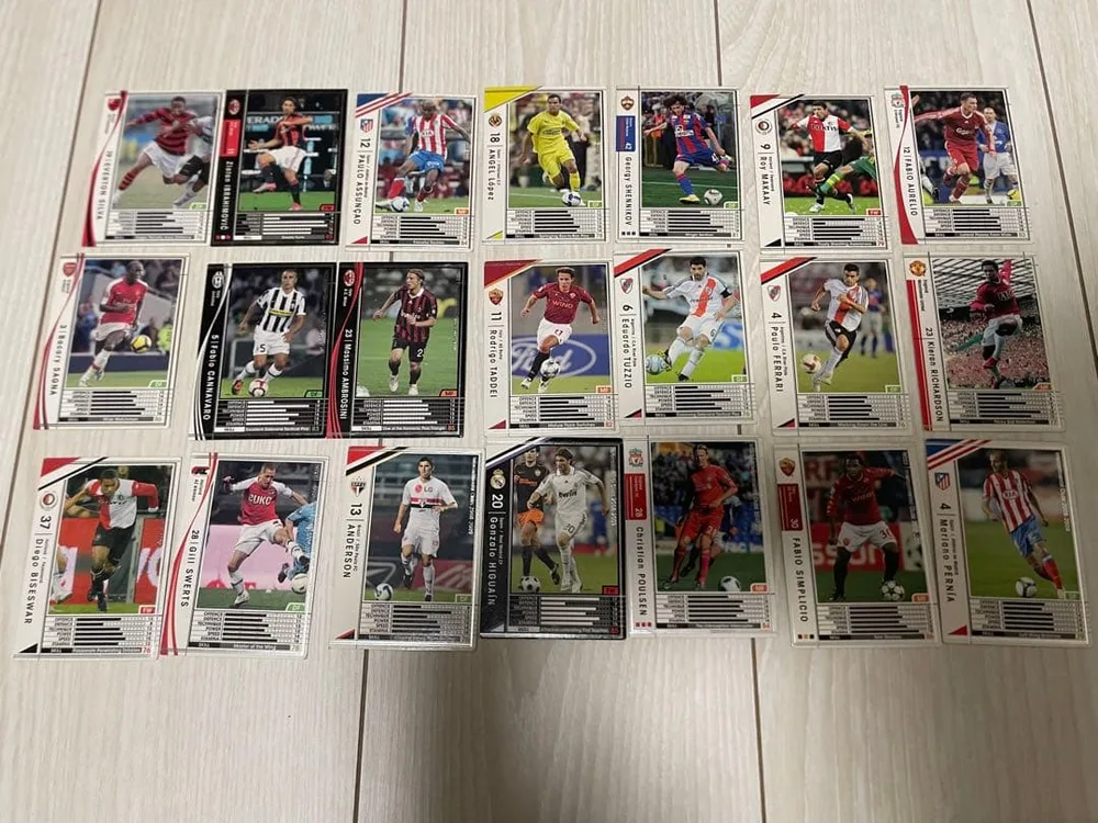 WCCF サッカー選手 トレーディングカード 21枚セット