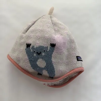 Patagonia ベビー ニット帽 ビーニー 6-12m
