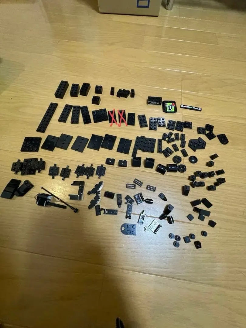 LEGO レゴ パーツ ブラック102g