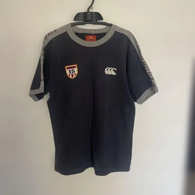 Canterbury Tシャツ 紺グレー Lサイズ