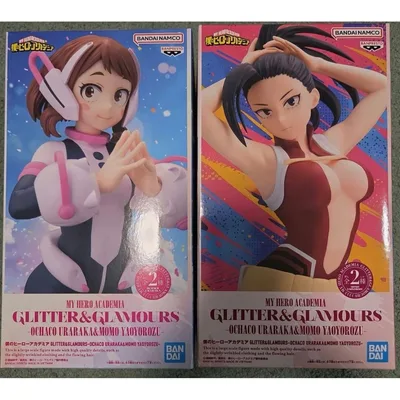僕のヒーローアカデミア GLITTER&GLAMOURS フィギュア 2種
