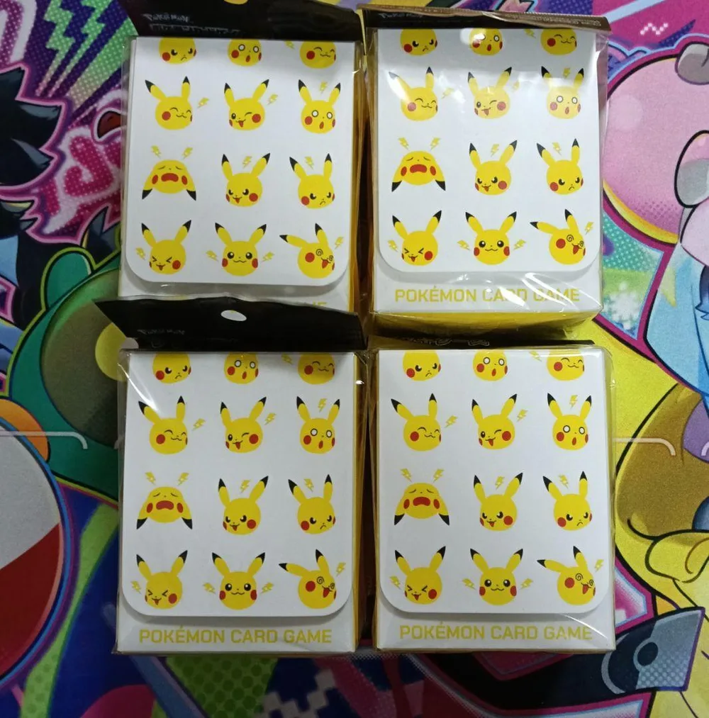 ポケモンカード ピカチュウとかみなり デッキケース 4個 まとめ売り