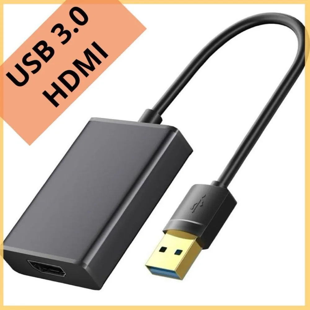 ⭐️ USB 3.0 HDMI 変換アダプター 高速データ転送