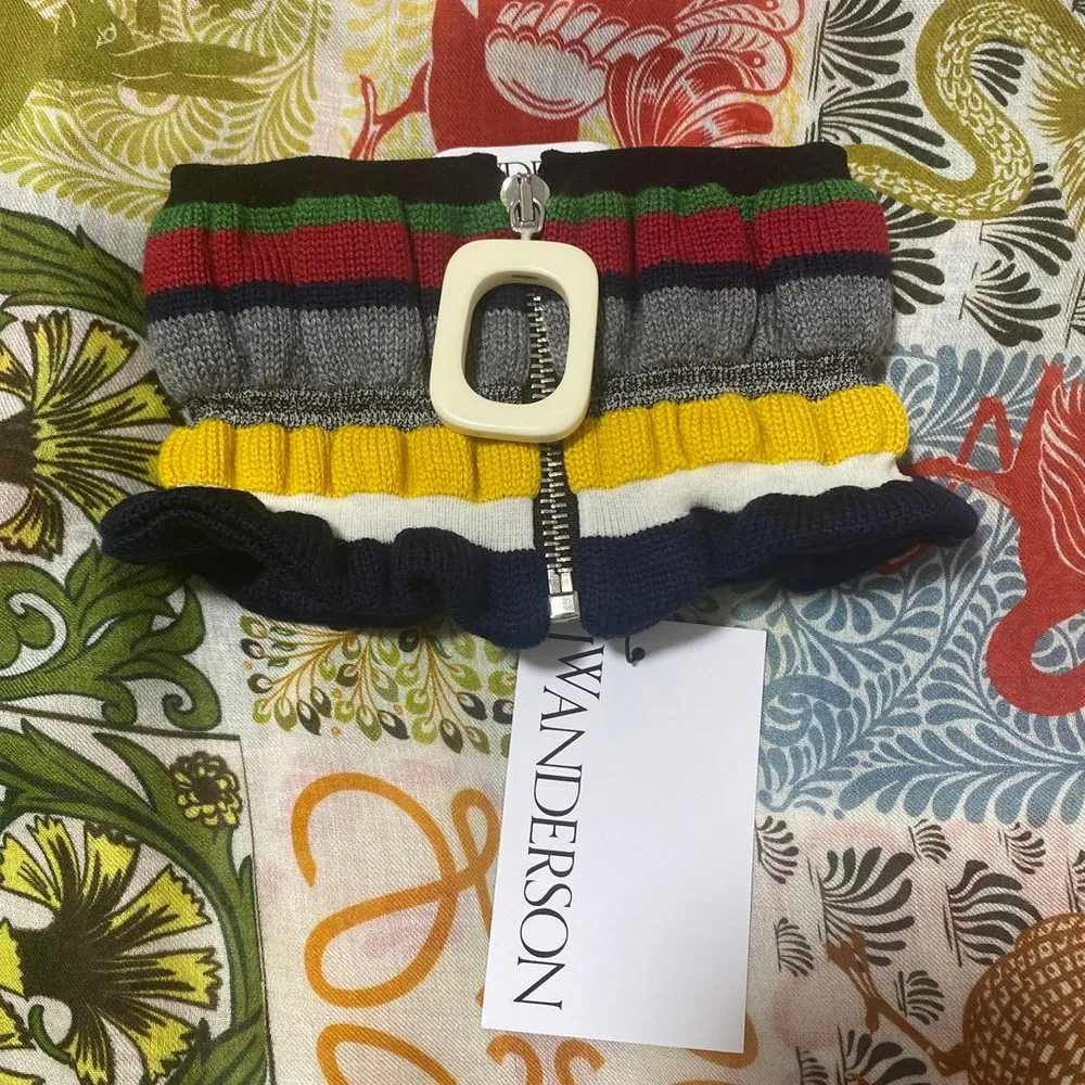 未使用タグ付き JW Anderson ネックウォーマー