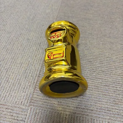 ゴールド ポスト型 貯金箱 インテリア