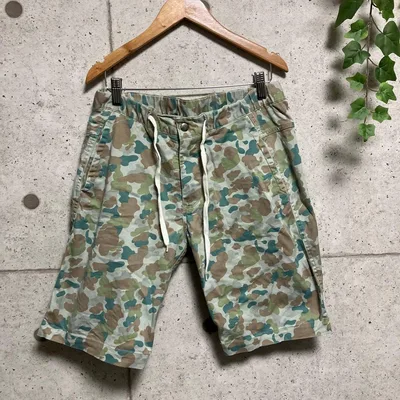 coen 迷彩 ショートパンツ S