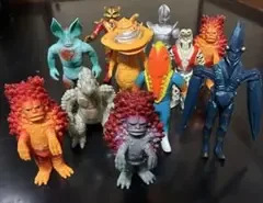 ウルトラマンシリーズ ソフビ 怪獣11体 まとめ売り