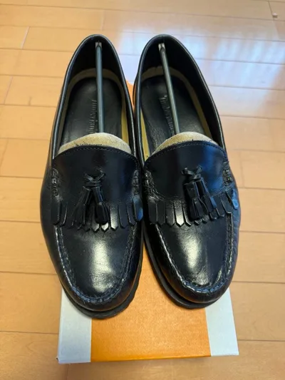 timberland authentic loafer ブラック