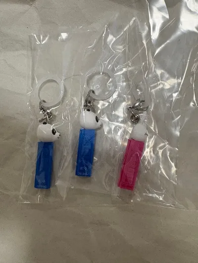 【匿名配送】PEZ めじるしアクセサリー ガチャ 3点セット