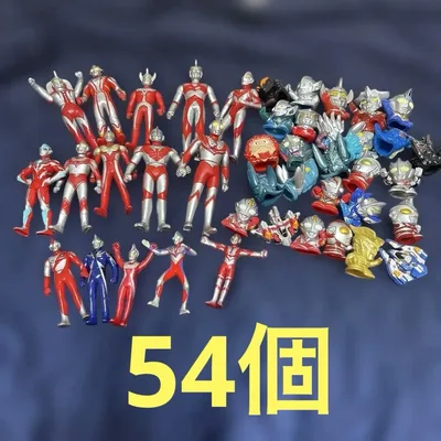 ウルトラマン 指人形 大量セット フィギュア全54点