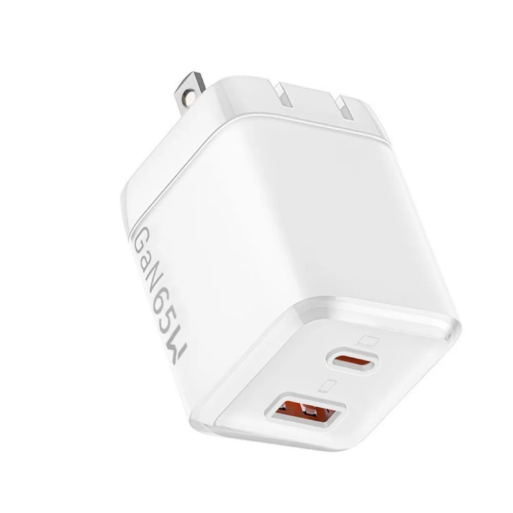 ACアダプター 65W 急速充電器 2ポート PD対応