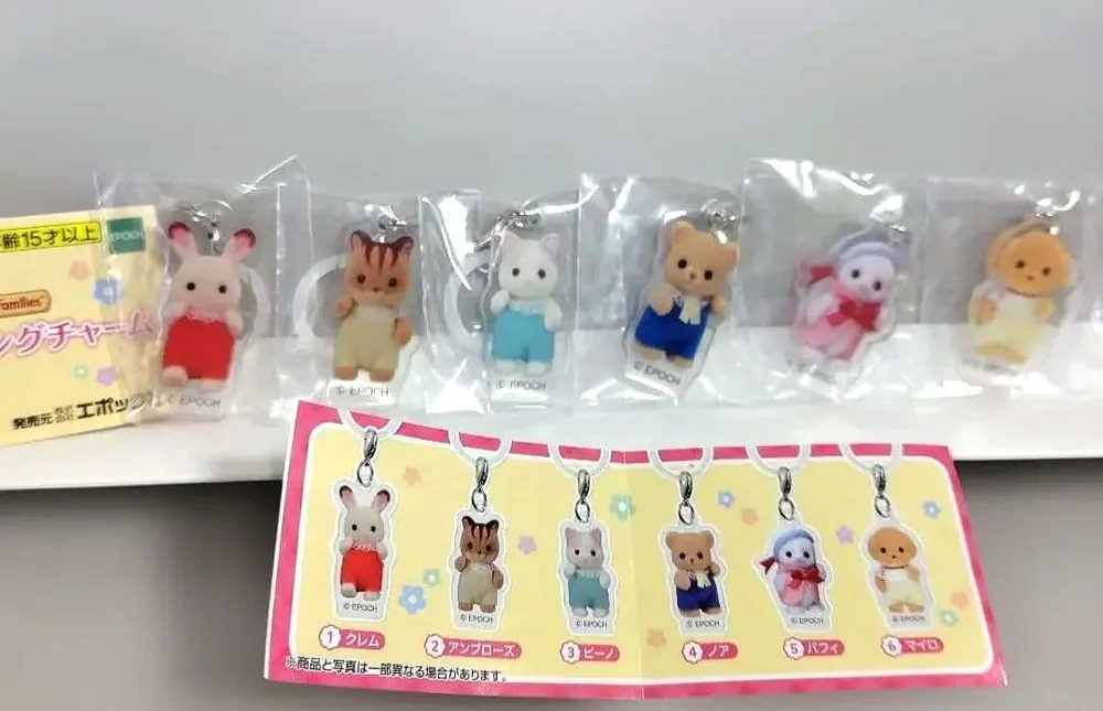 シルバニアファミリー 赤ちゃんリングチャーム 全6種セット