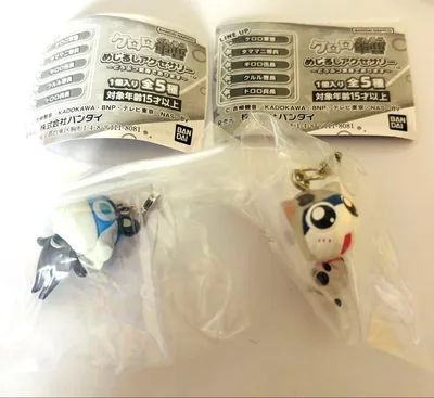 ケロロ軍曹 めじるしアクセサリー どうぶつ タママ二等兵 ドロロ兵長 セット