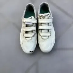 MIZUNO 野球用スパイク ホワイト 3本ベルト