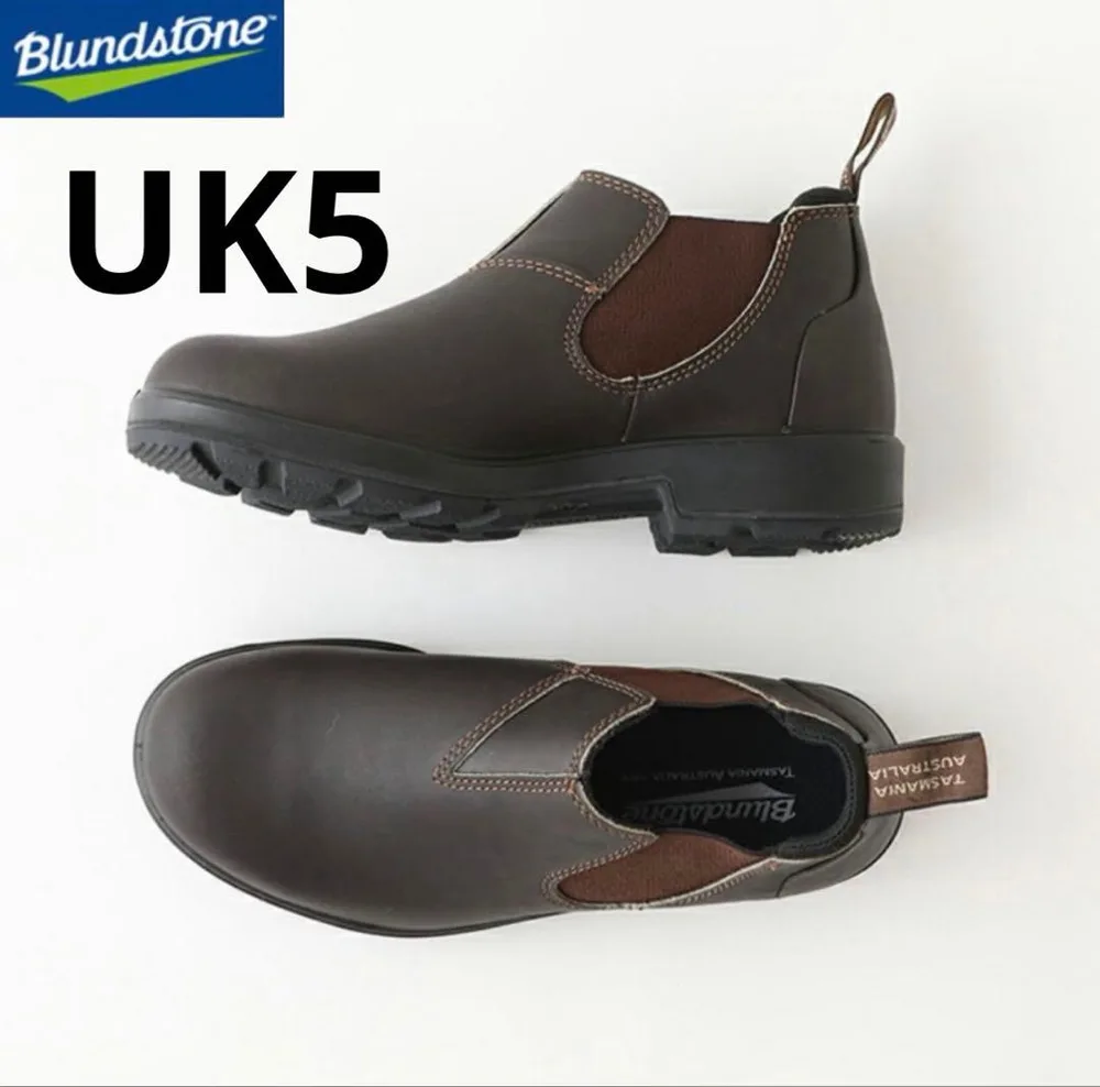 Blundstone ローカット ブーツ ブラウン UK 5