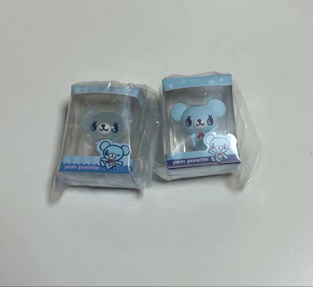 pomponette ポンポネットミニフィギュア ノーマル クリア 2点セット