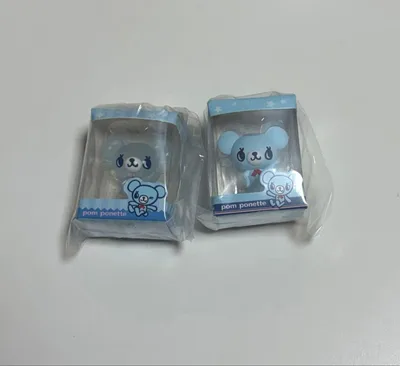 pomponette ポンポネットミニフィギュア ノーマル クリア 2点セット
