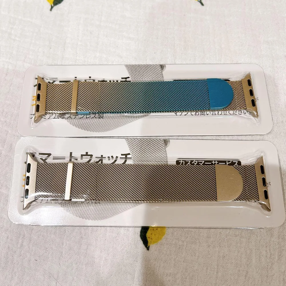 コンパチブル Apple Watch バンド 38 40 41mm 2本セット