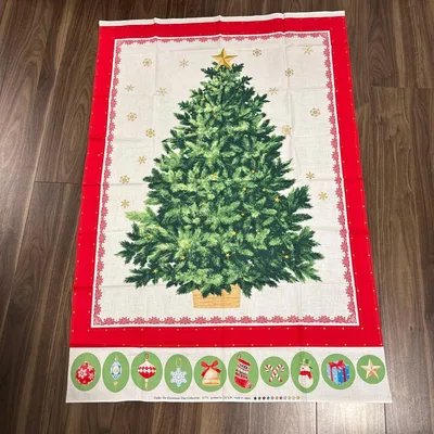 LECIEN クリスマスツリー パネル生地 ルシアン生地