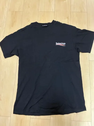 バレンシアガPOLITICAL CAMPAIGN Tシャツ LARGE FIT