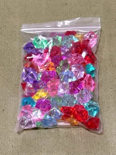 カラフル アクリルストーン 素材セット