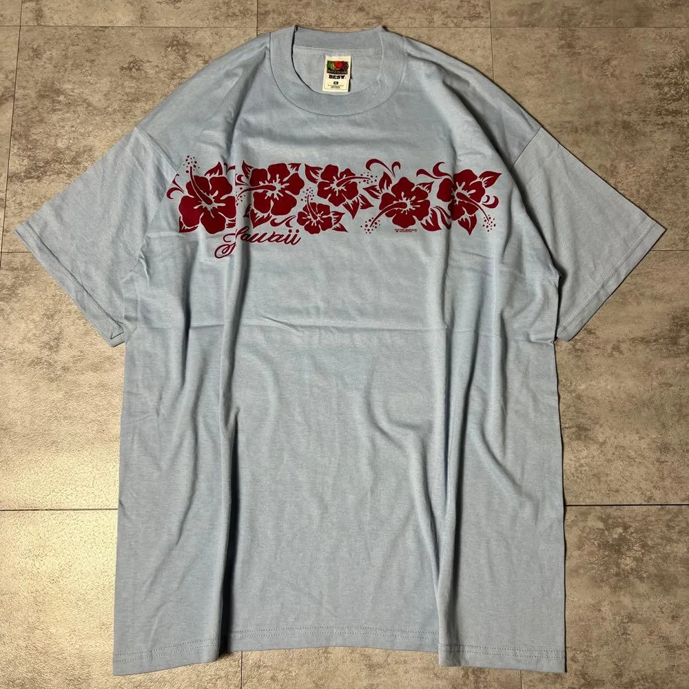 希少 90s Fruit of the Loom ハワイアンTシャツ XL