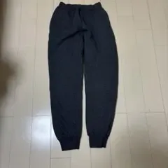 UNIQLO ボアスウェットパンツ ダークグレー 160cm