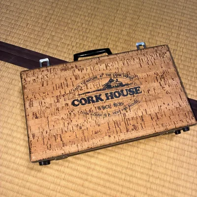 昭和レトロ CORK HOUSE コルクハウス カセットケース 収納ボックス