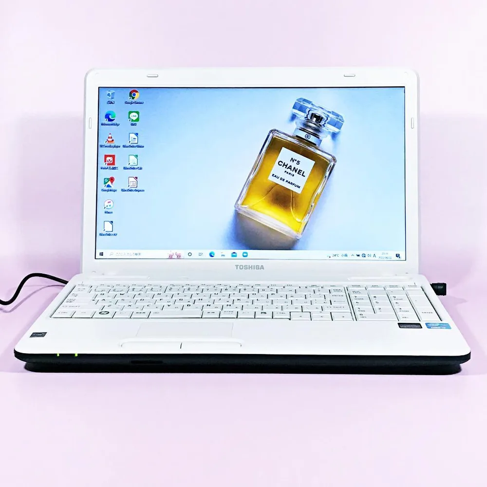 【訳あり/白】dynabook 15.6型 Win10専用 初期設定済