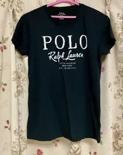 美品 POLO RALPH LAUREN ロゴTシャツ ブラック M