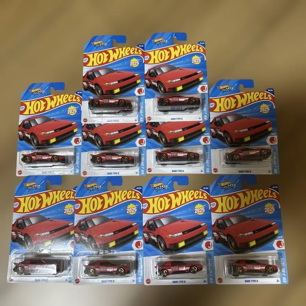 Hot Wheelsベーシックカー タイプD レッド JFN57 10台セット