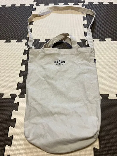 BEAMS HEART キャンバス トートバッグ 2way