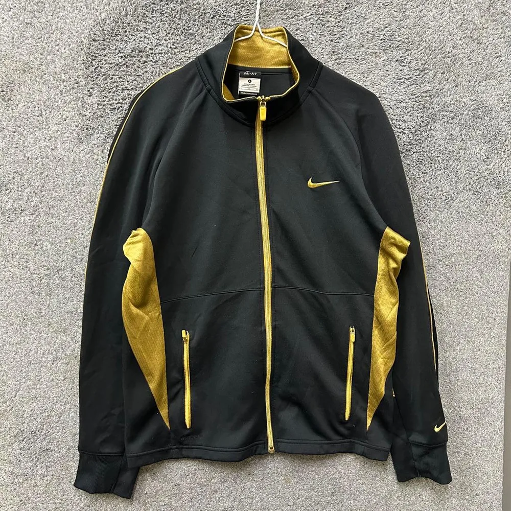 【F8】 NIKE トラックジャケット サイズL ブラック 黒