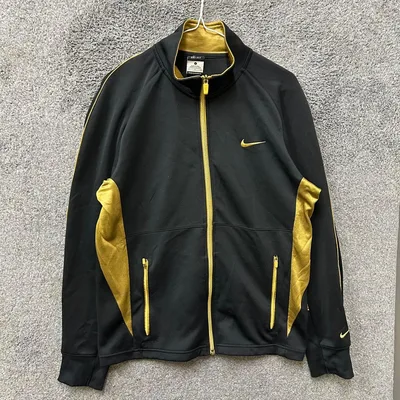 【F8】 NIKE トラックジャケット サイズL ブラック 黒