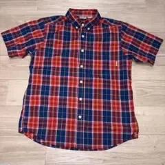 Columbia コロンビア チェック 半袖シャツ