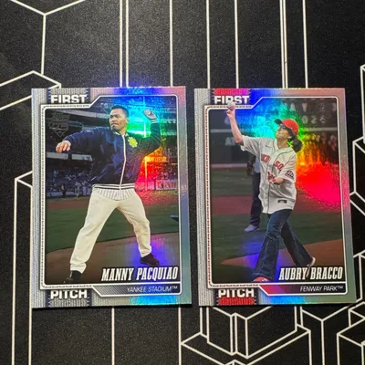 マニー・パッキャオ ヤンキース 始球式 2026 Topps Update