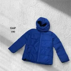 ギャップ GAP ダウンジャケット 中綿ジャケット ブルー 140相当
