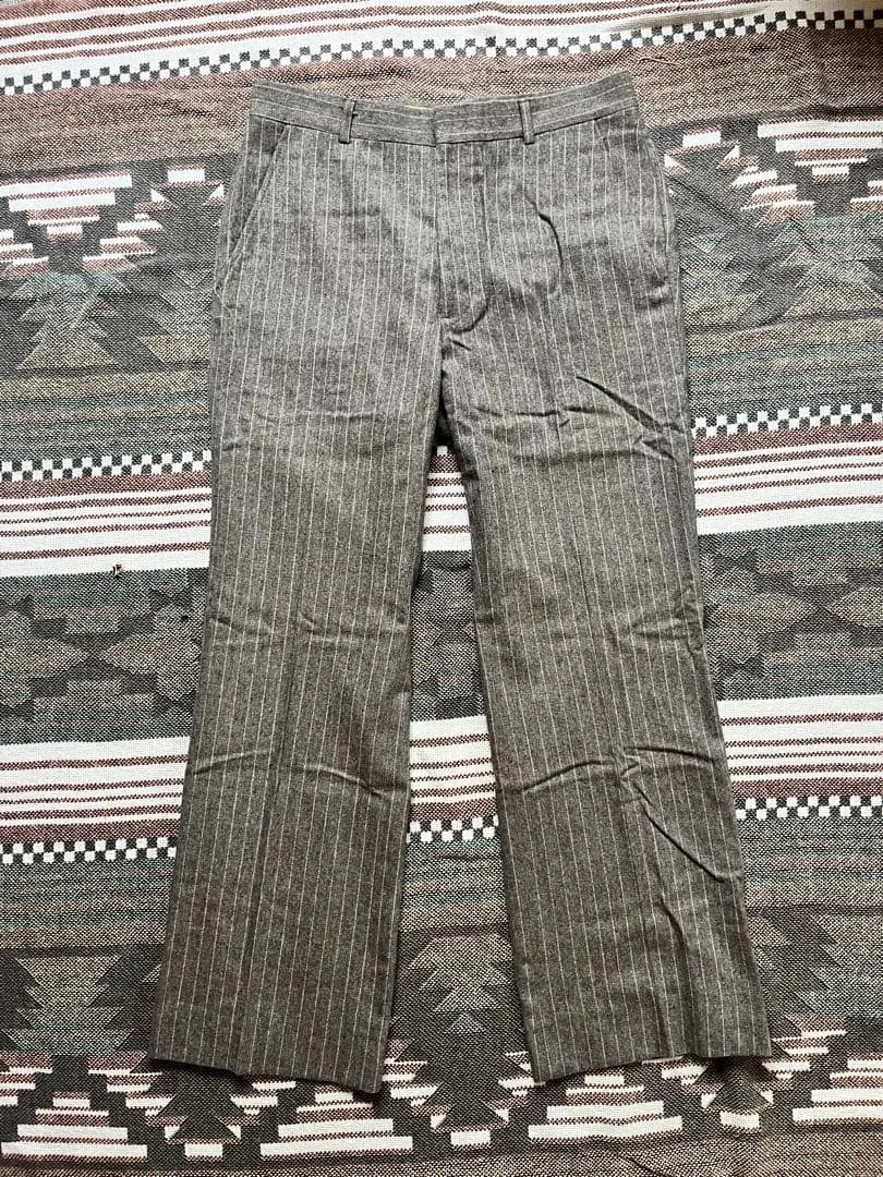 【激渋】70s sears ストライプ スラックス オレンジホワイト