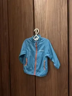 値下げ‼️mont-bell キッズ ウィンドブレーカー ブルー
