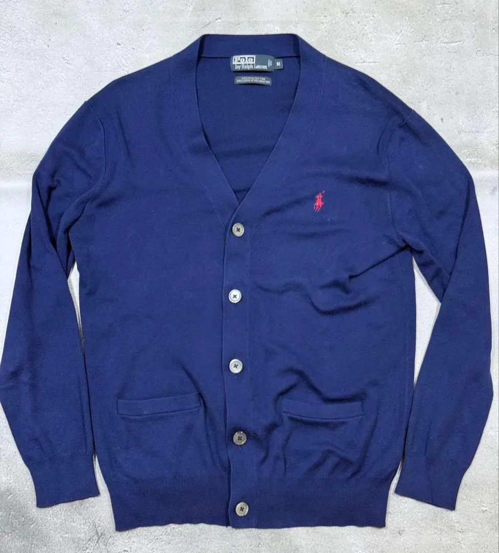 Polo by Ralph Lauren カーディガン ポケット 刺繍ロゴ