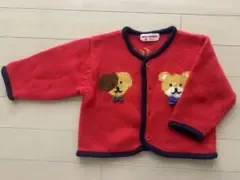 MIKI HOUSE カーディガン 80
