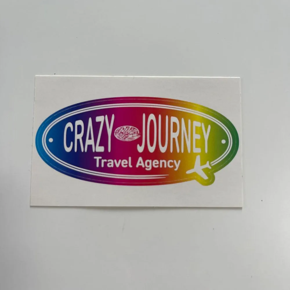 สติกเกอร์ Crazy Journey ไม่มีขาย