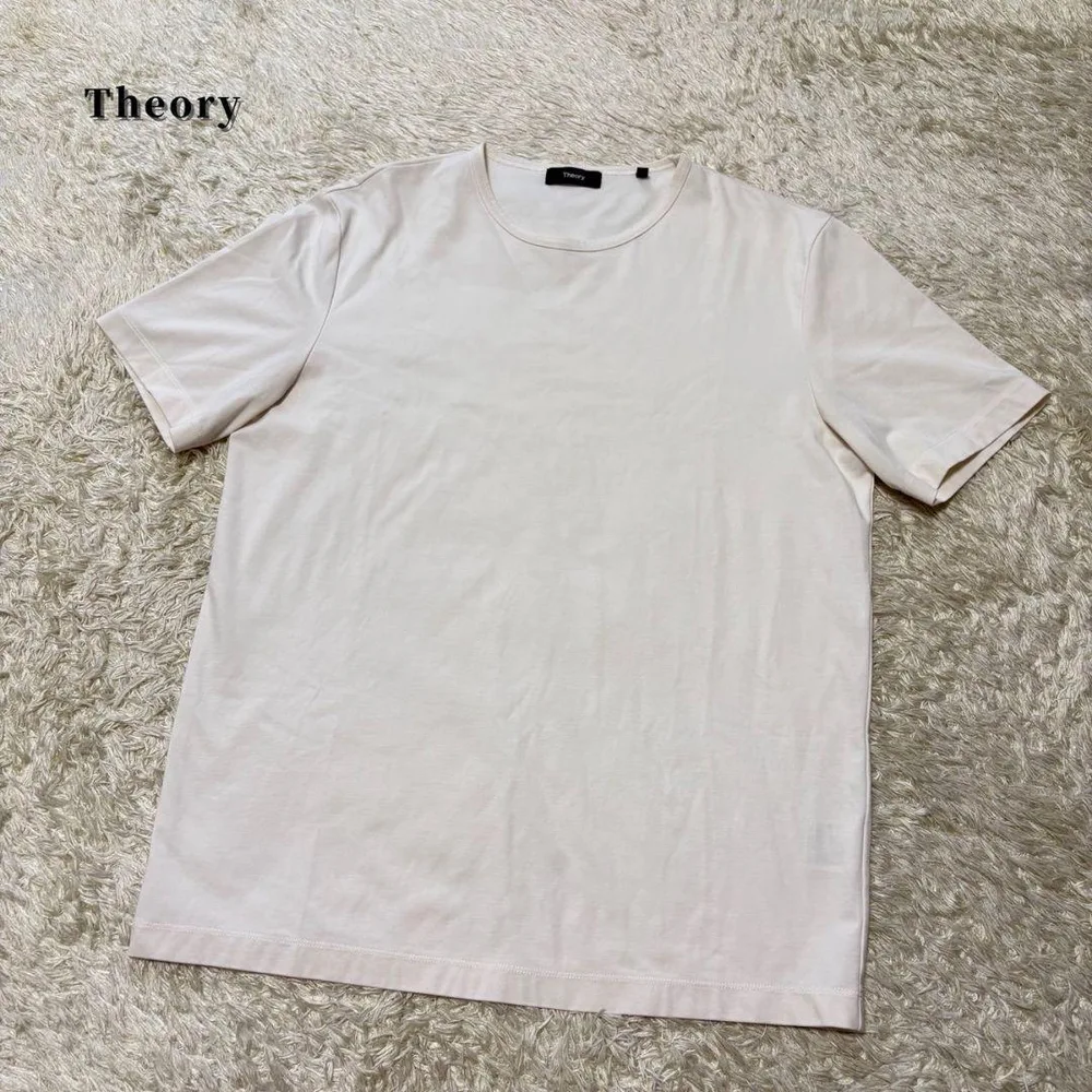 美品✨Theory 現行 24SS エッセンシャルティー Tシャツ ホワイト M